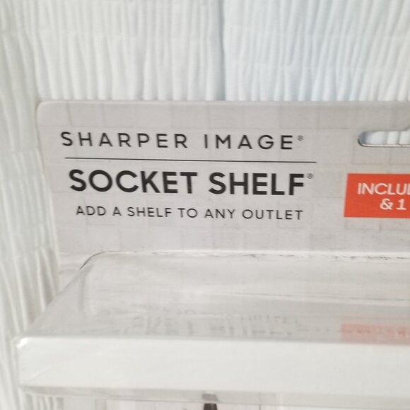 Sharper Image Socket Shelf add a Shelf to any Outlet Brand New - Picture 2 of 13